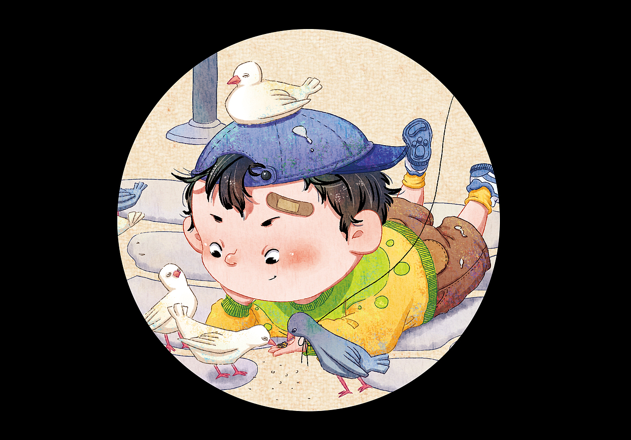 小乐趣（上）（图ZMTgyNTA4MTYw） - 儿童插画 - 站酷设计师陈楠MUtouNAN原创素材 - 站酷ZCOOL