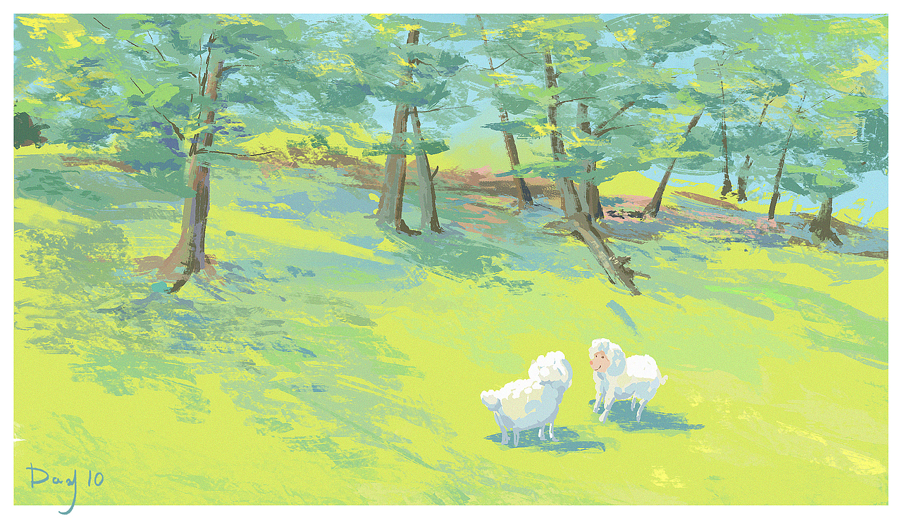 10-11月色彩练习