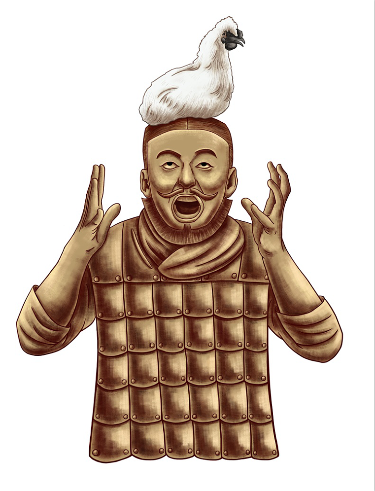 牛羊肉卷西安兵马俑系列