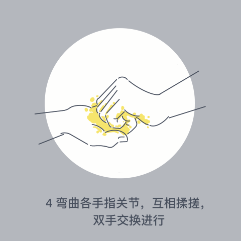 原创插画动图“七步洗手法”(图ZMTk1NjIwNTgw) - Art illustration - 站酷设计师jam阿占原创素材 - 站酷ZCOOL