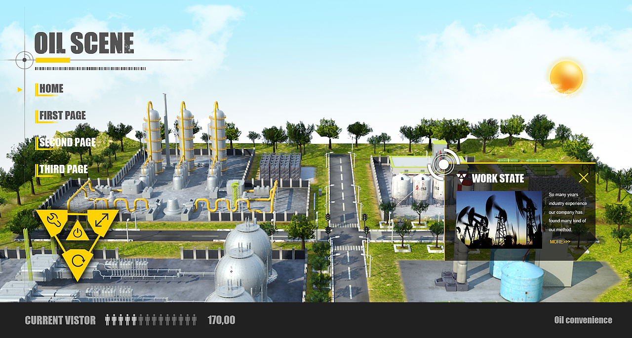 石油场景界面（图ZMzYzNjY3MDA=） - 其他 - 站酷设计师pinkyoyo原创素材 - 站酷ZCOOL