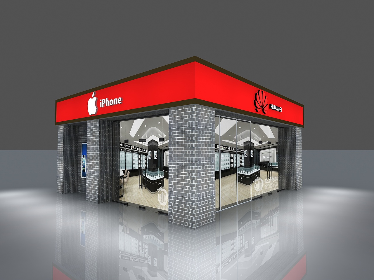 展位设计手机专卖店（图ZMjIyMTM3ODM2） - 其他三维 - 站酷设计师威鹏设计原创素材 - 站酷ZCOOL
