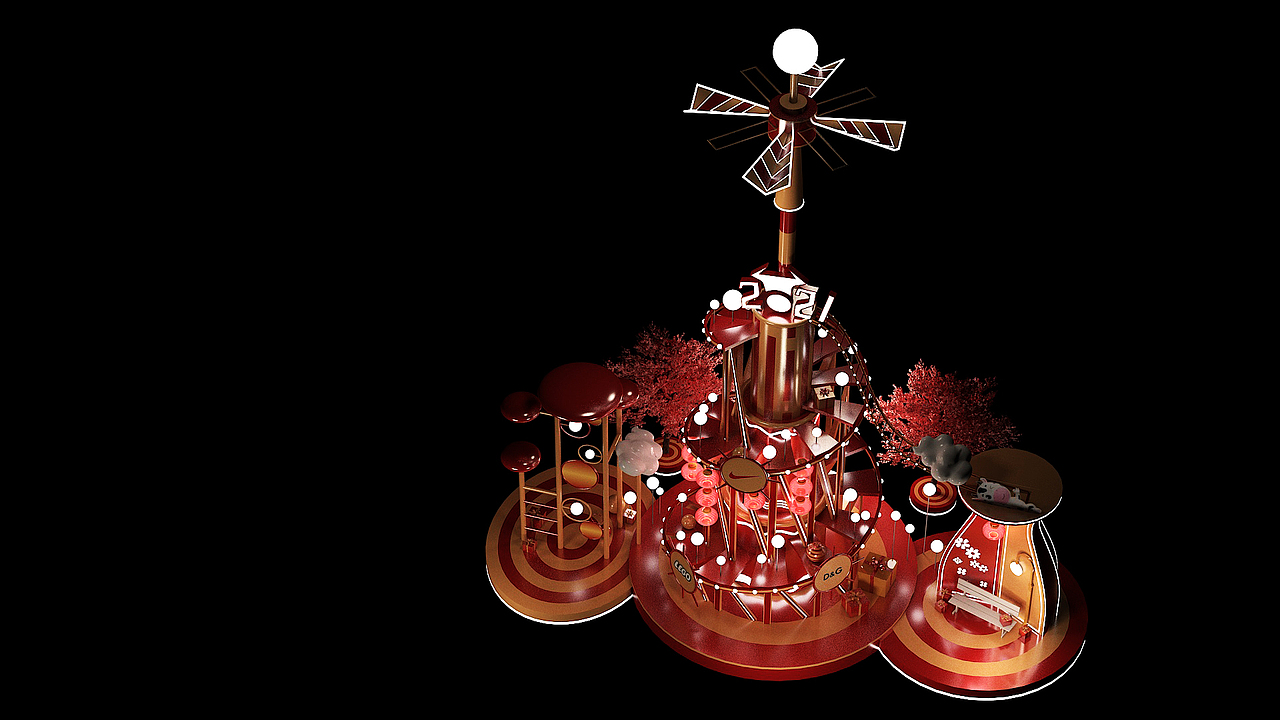 某商场美陈（图ZMjMwOTE3OTY0） - 场景 - 站酷设计师美陈Hello世界原创素材 - 站酷ZCOOL