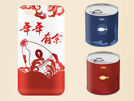 鱼头生鲜包装设计