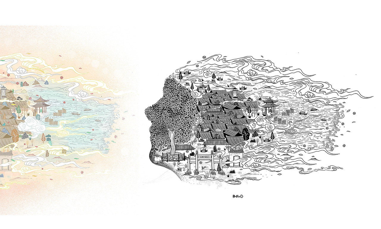 旅游项目插画（图ZMTMzMzk1OTcy） - 商业插画 - 站酷设计师HoHo猴原创素材 - 站酷ZCOOL