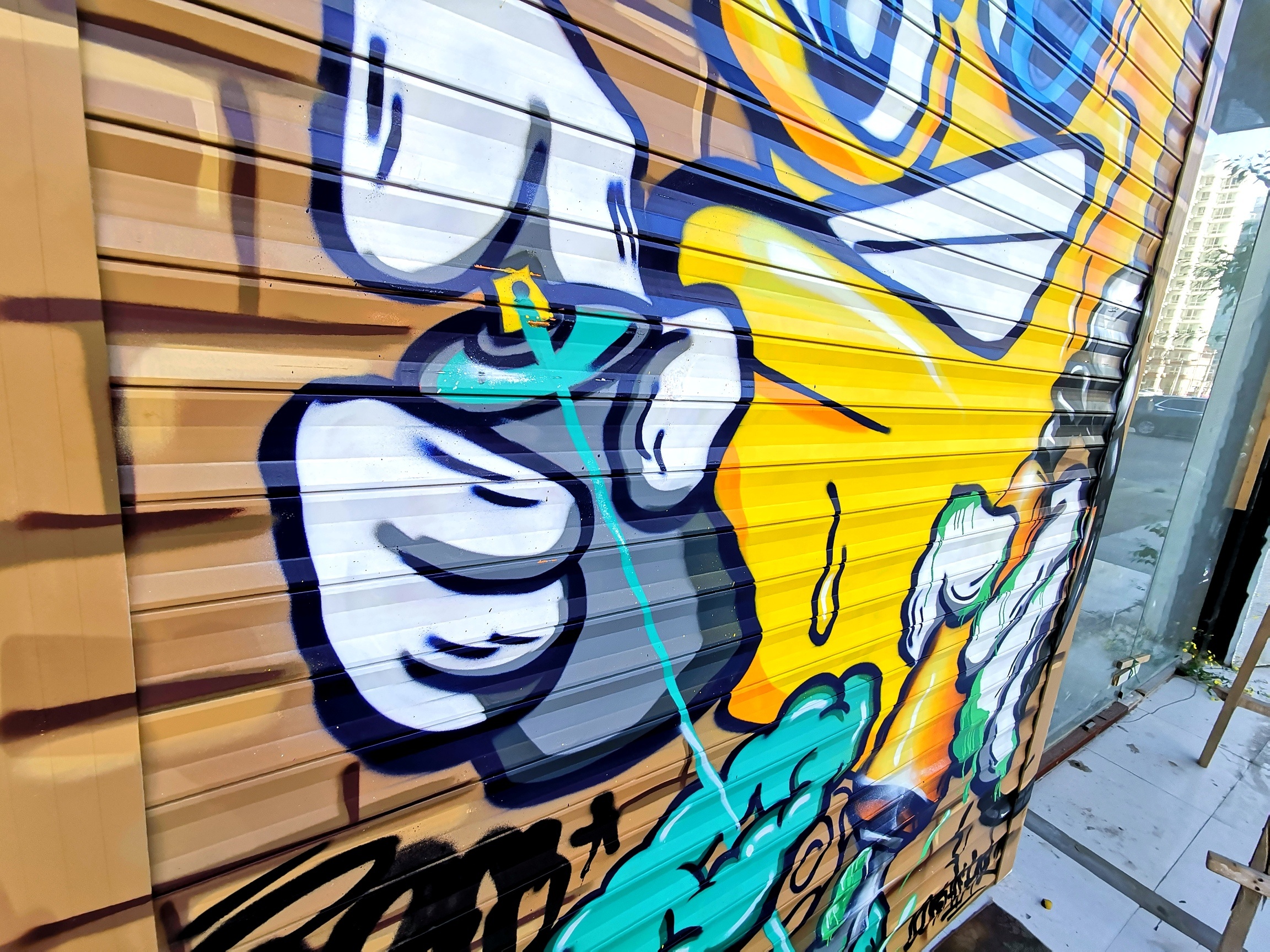 南城大波&叁途川_涂鸦纹身完美结合