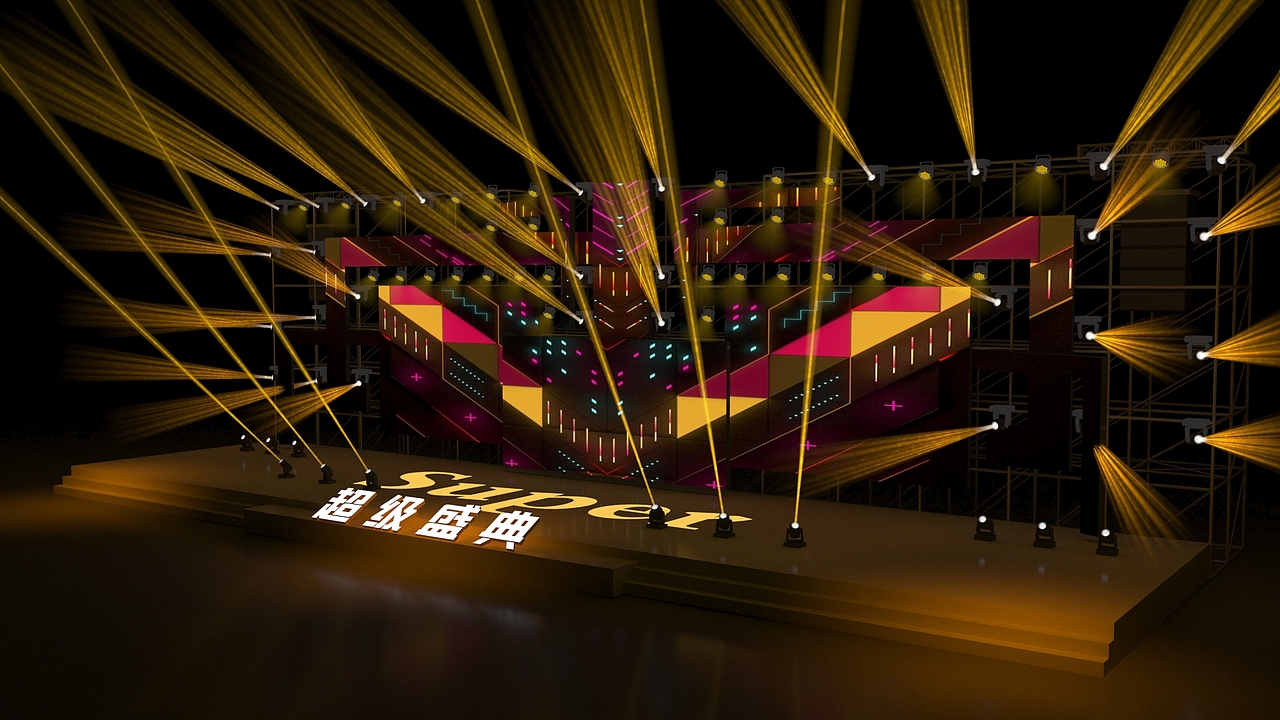 舞台（图ZMjM2MjUwODA4） - 其他三维 - 站酷设计师道鸿设计原创素材 - 站酷ZCOOL