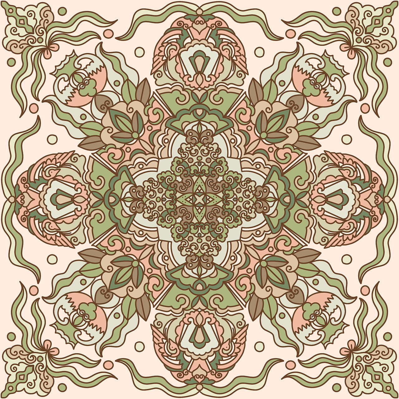 "云肩纹样"设计