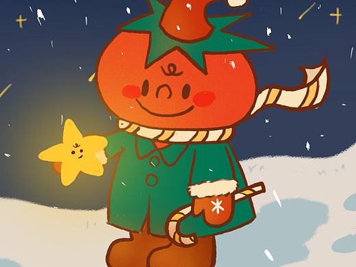 小番茄IP插画设计
