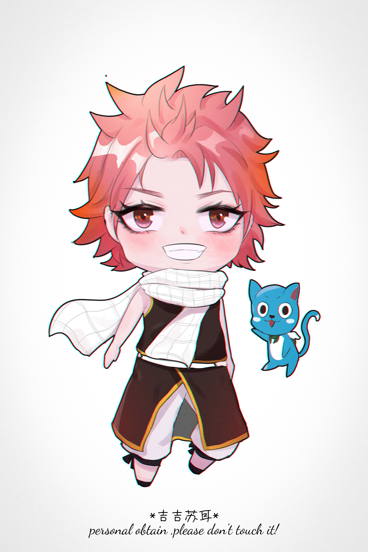 妖精的尾巴纳兹q版同人