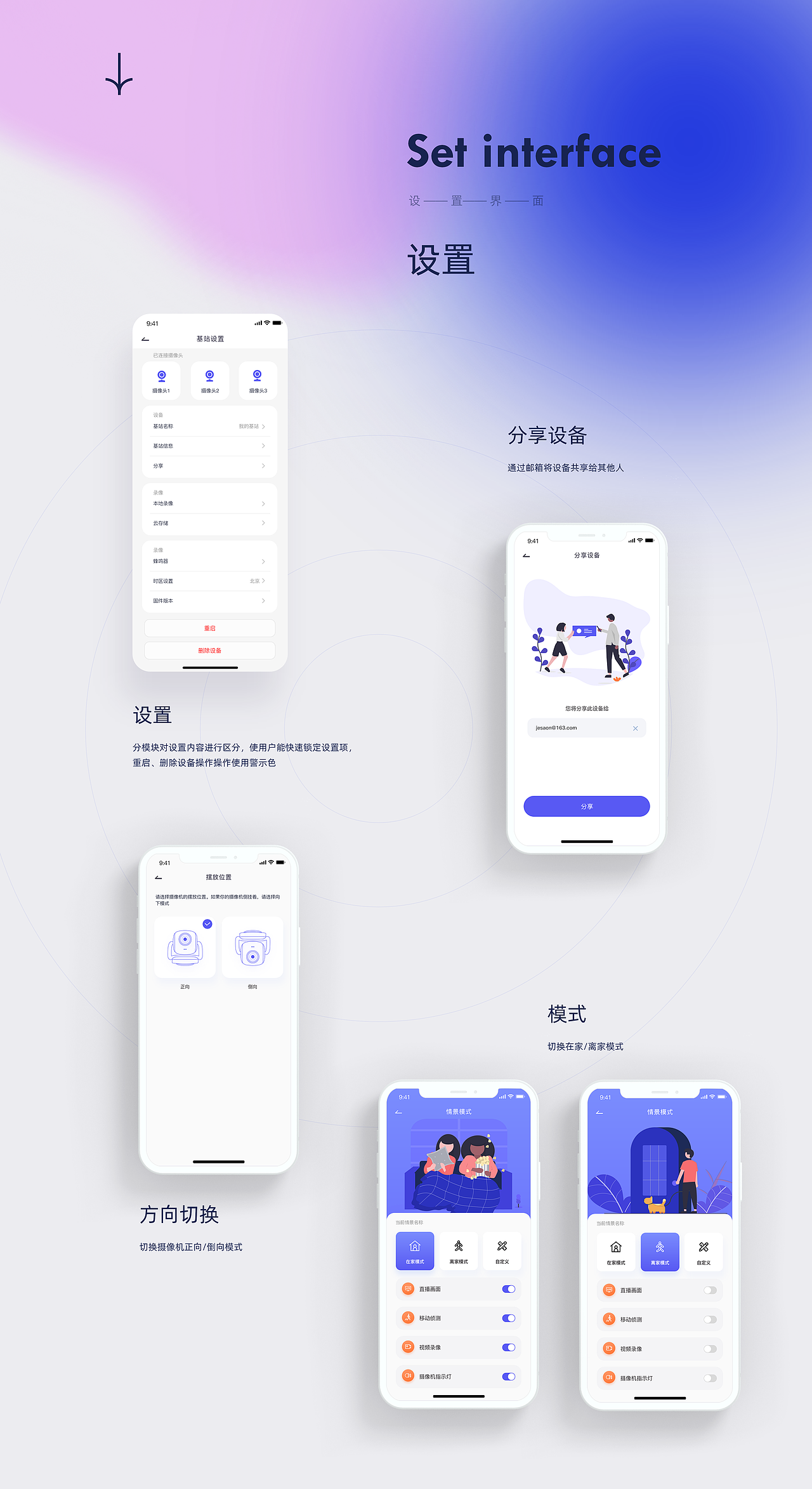 安防监控软件UX设计|UI|交互/UE|mingtianhuihao_原创作品-站酷ZCOOL