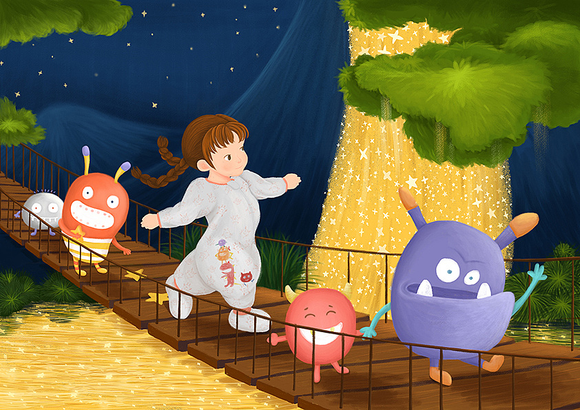 这一年工作中插画整理（图ZNjkyNDA3NjA=） - 商业插画 - 站酷设计师风辞原创素材 - 站酷ZCOOL