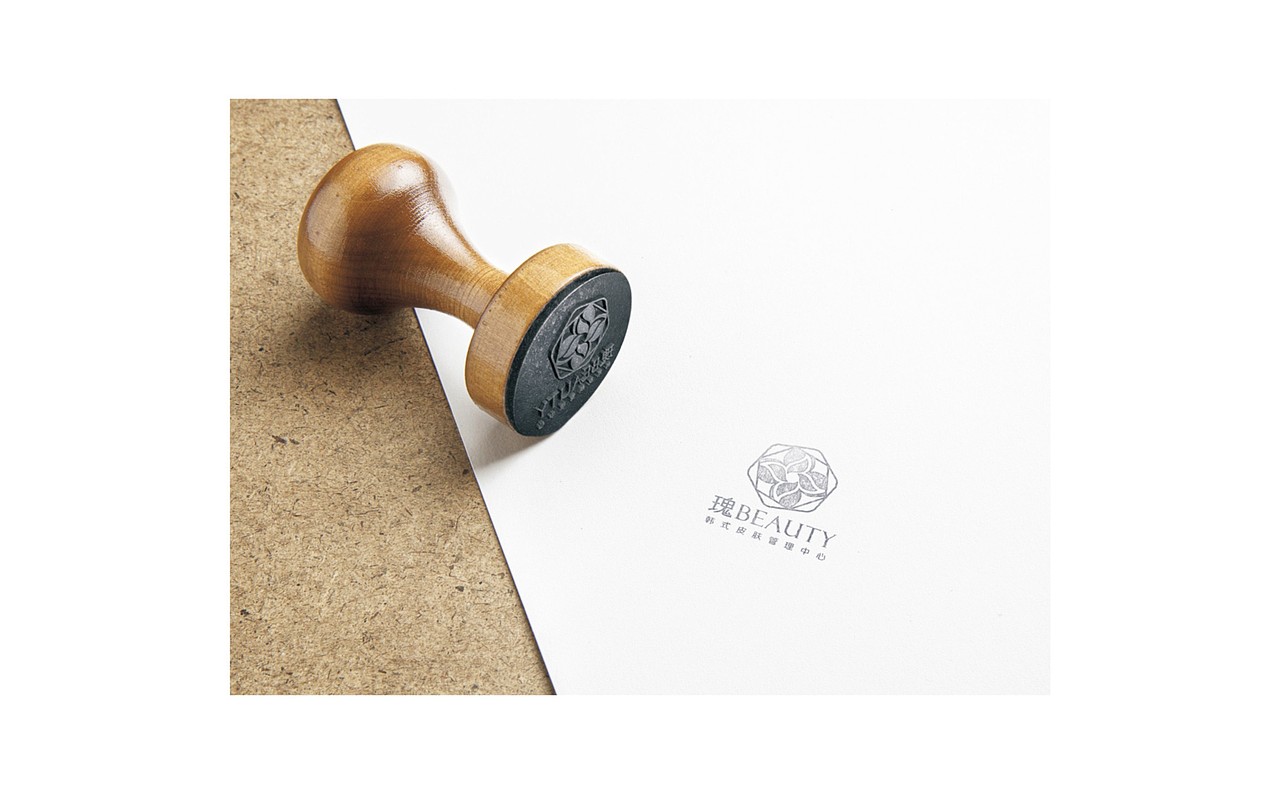 瑰BEAUTY logo设计方案