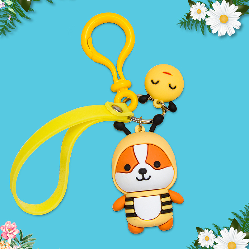 公仔钥匙扣