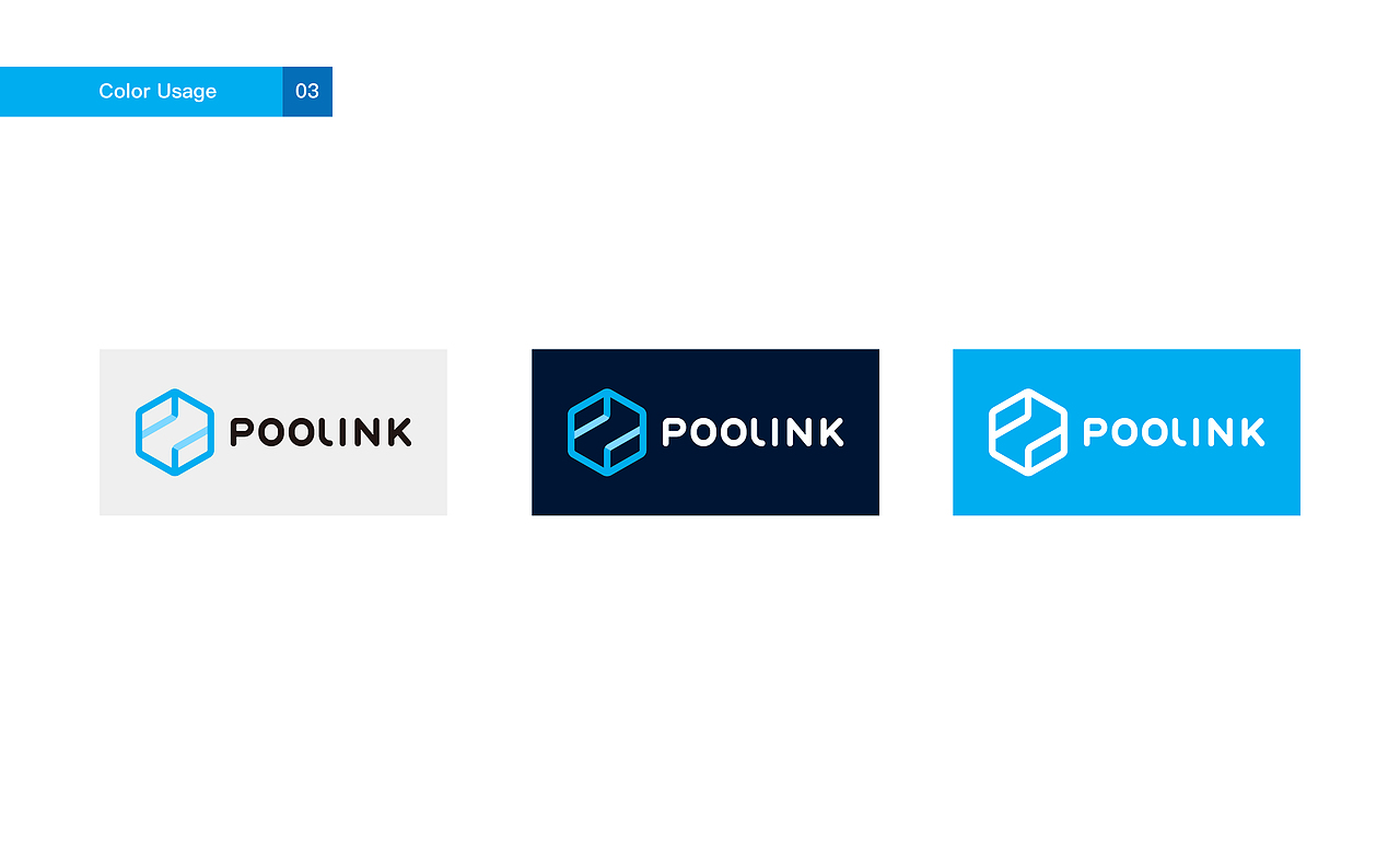 Poolink Branding Guide（图ZMTM1MzUzMTE2） - 品牌 - 站酷设计师冯恋秋子原创素材 - 站酷ZCOOL