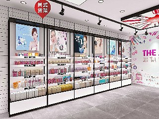 贵港雪花秀化妆品货架   厂家直销 店面免费设计