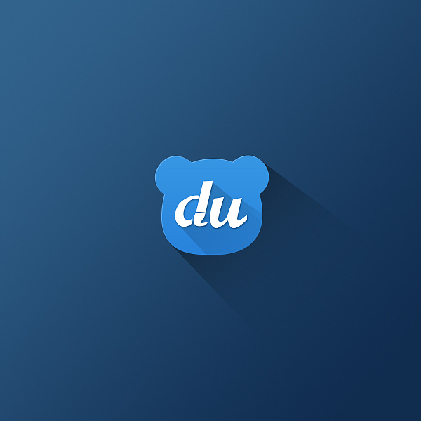 百度输入法图标长投影