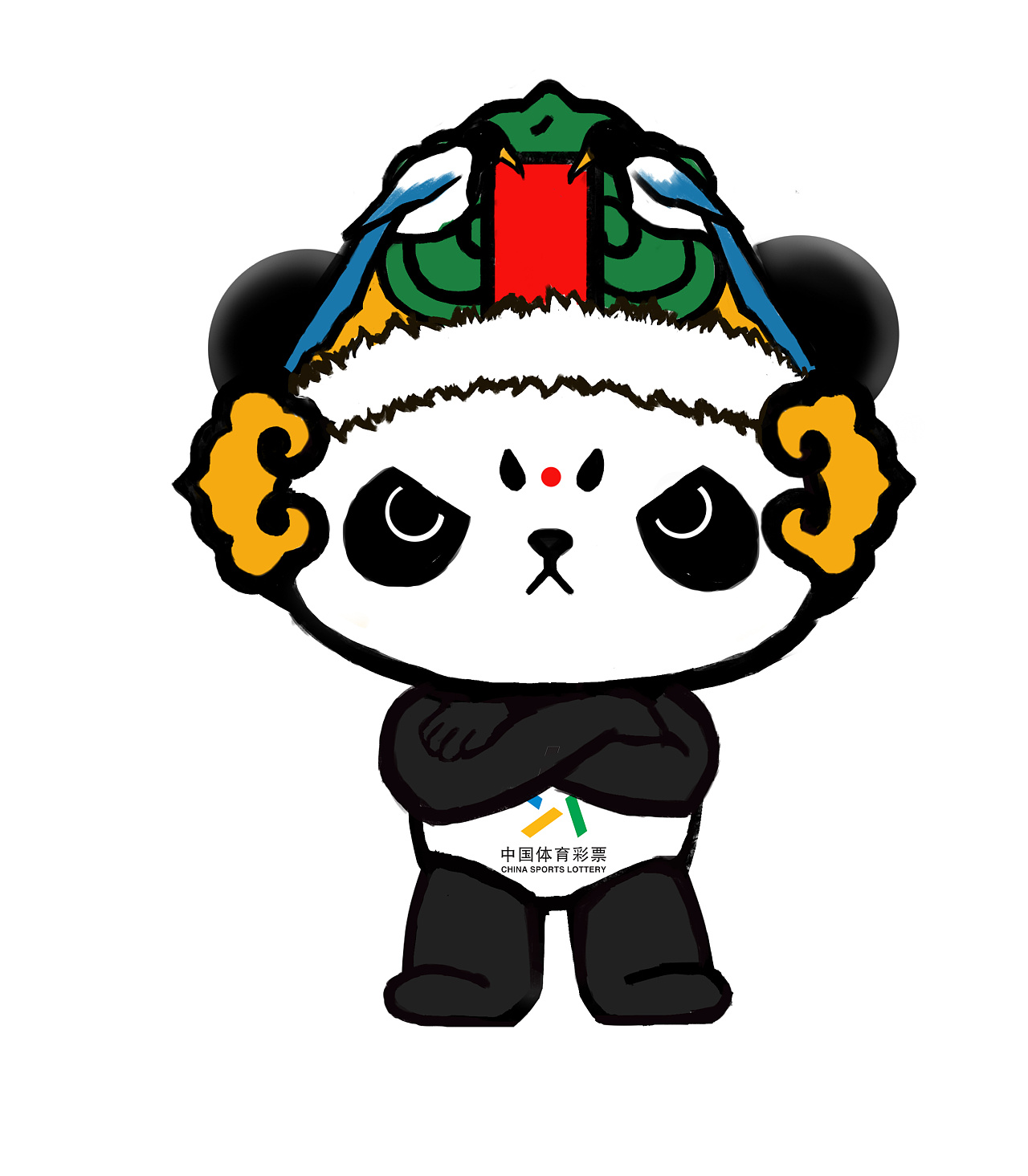 天津#吉祥物中中