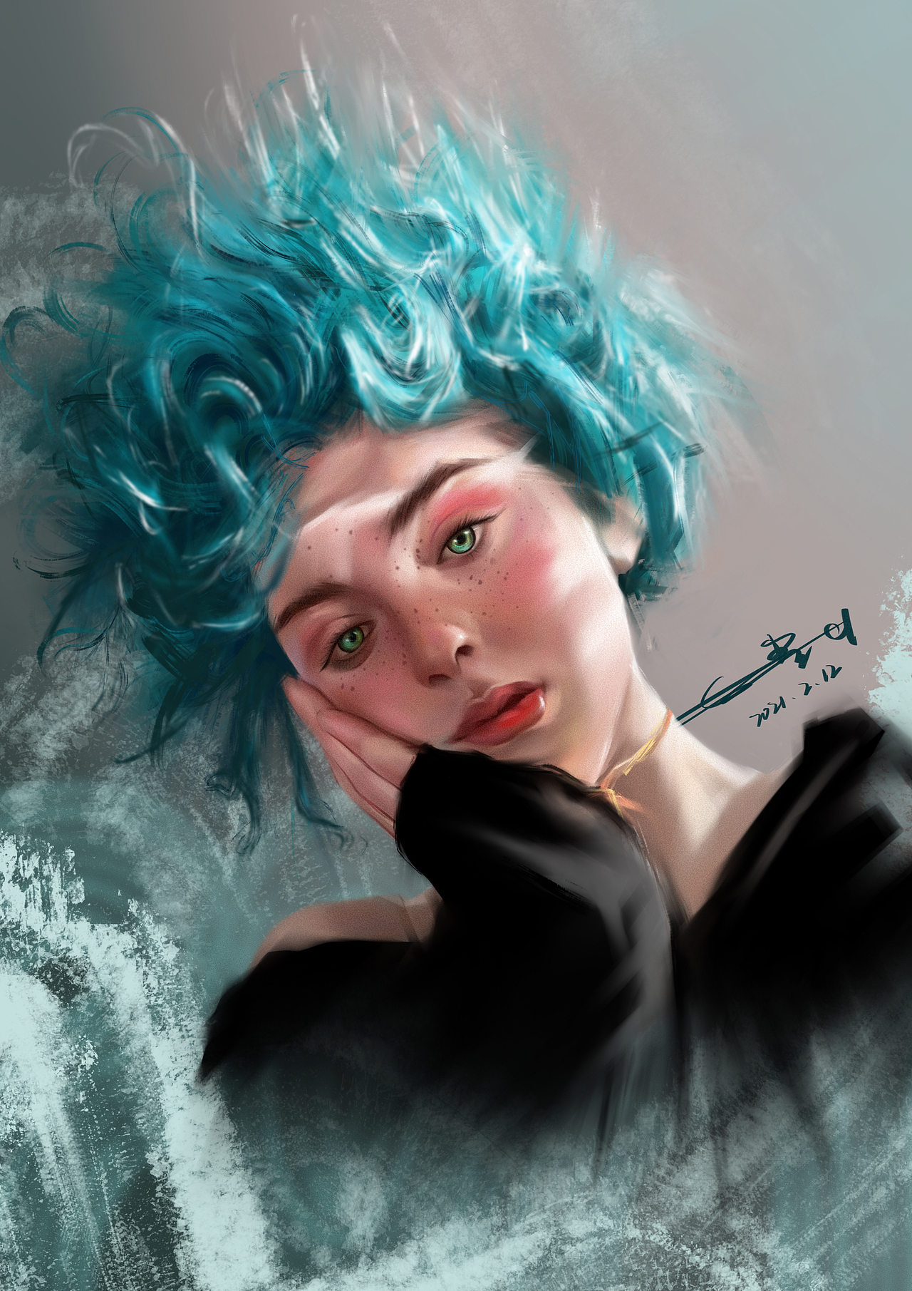 cg头像|纯艺术|绘画|elijah0228_原创作品-站酷(zcool)