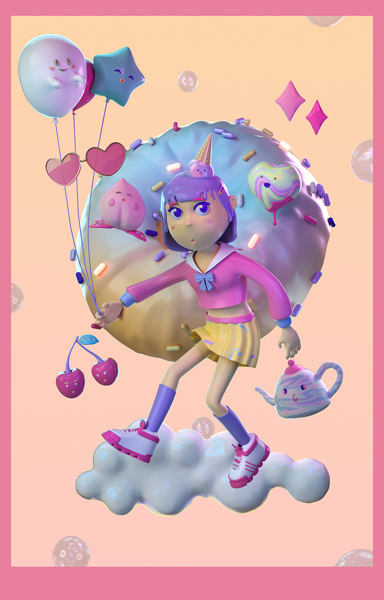 c4d临摹篇（图ZMjMyODI1MTIw） - 其他三维 - 站酷设计师诸暨都是人上人原创素材 - 站酷ZCOOL