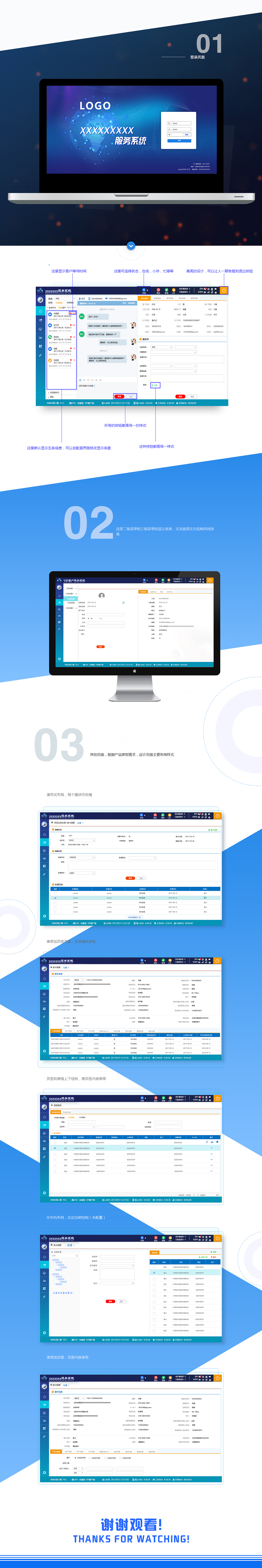 多媒体客服后台管理系统界面（图ZOTUxMzc2Njg=） - 软件界面 - 站酷设计师if_sunlight原创素材 - 站酷ZCOOL