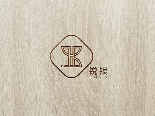 工业锐银logo设计