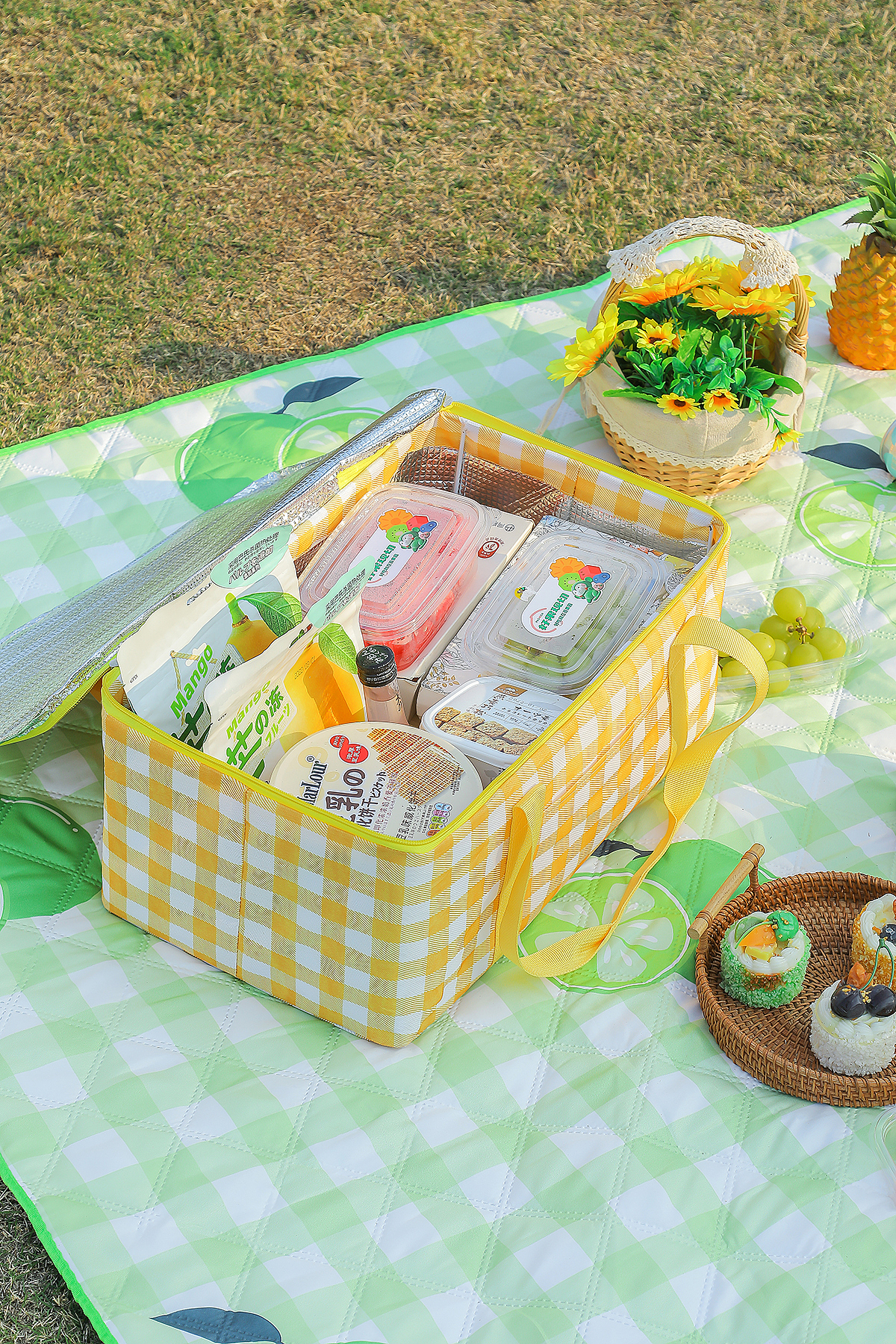 产品摄影野餐垫