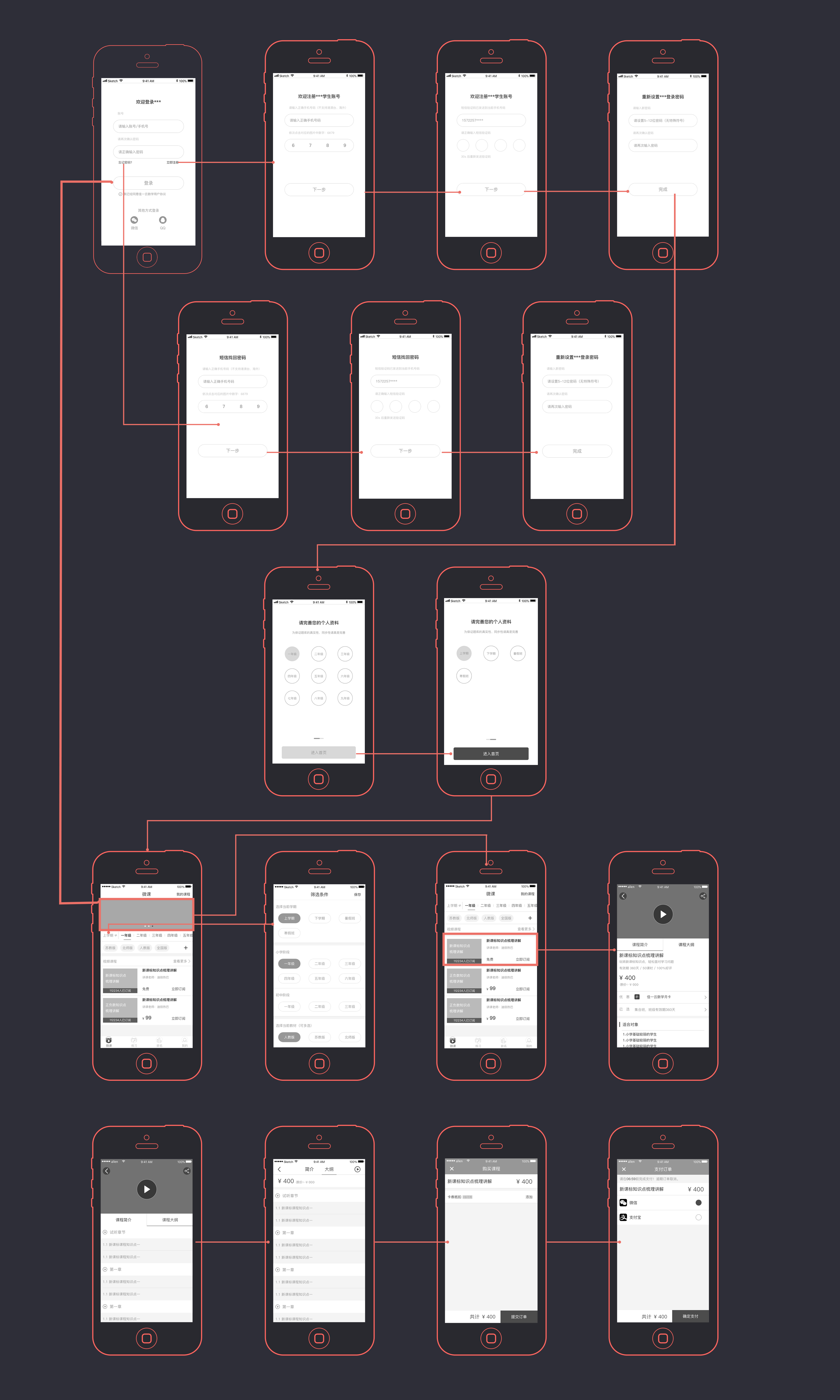 原型图|ui|软件界面|王道成 - 原创作品 - 站酷 (zcool)