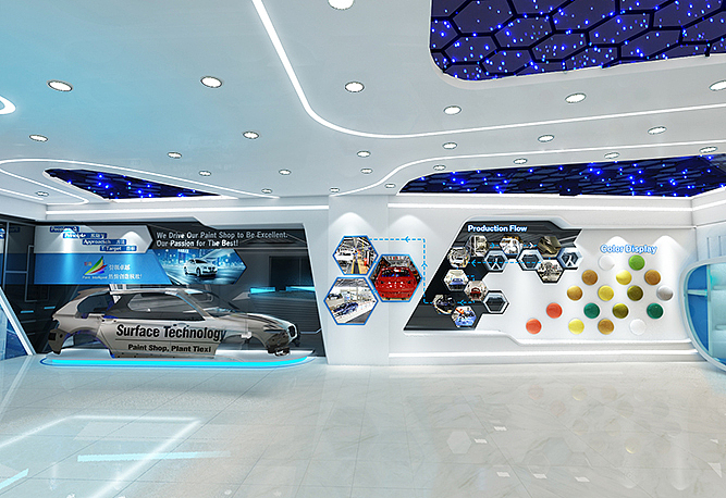 汽车涂装展厅