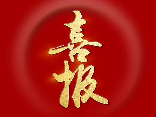 喜报海报