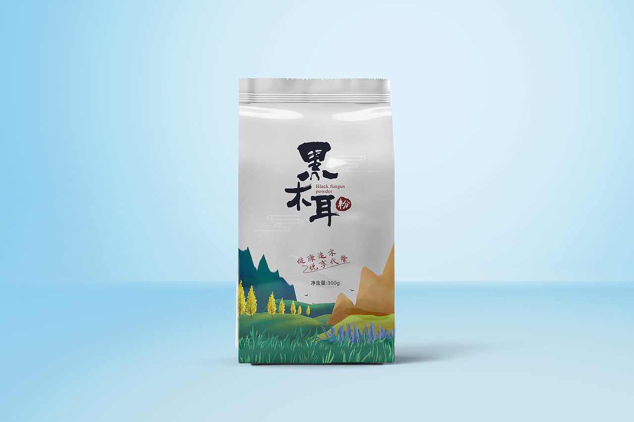 木耳粉包装设计提案
