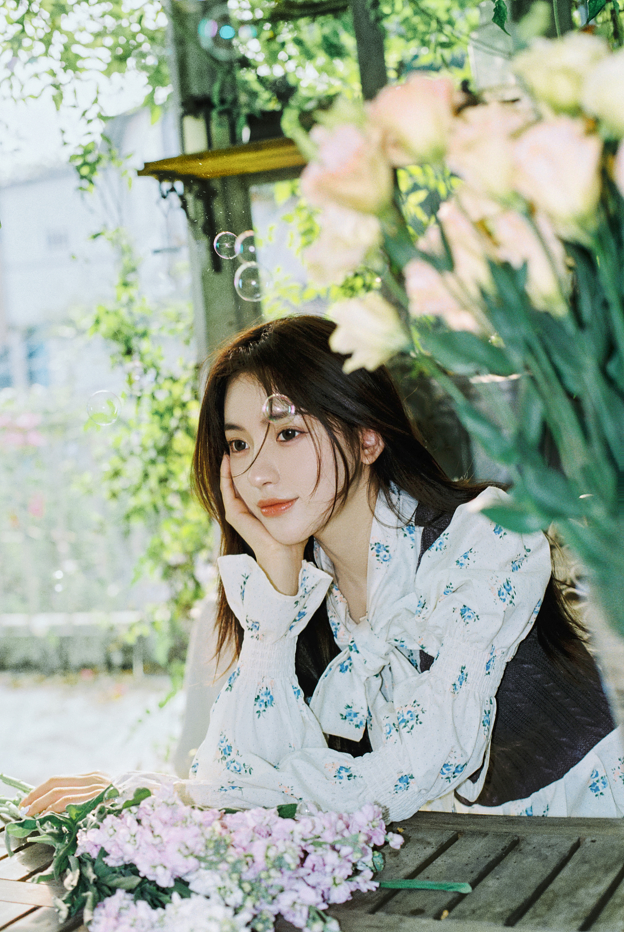 绝美的胶片画报写真｜邀请你来我的花园（图ZMjc4MjY5NjA4） - 人像摄影 - 站酷设计师白兔糖写真馆原创素材 - 站酷ZCOOL