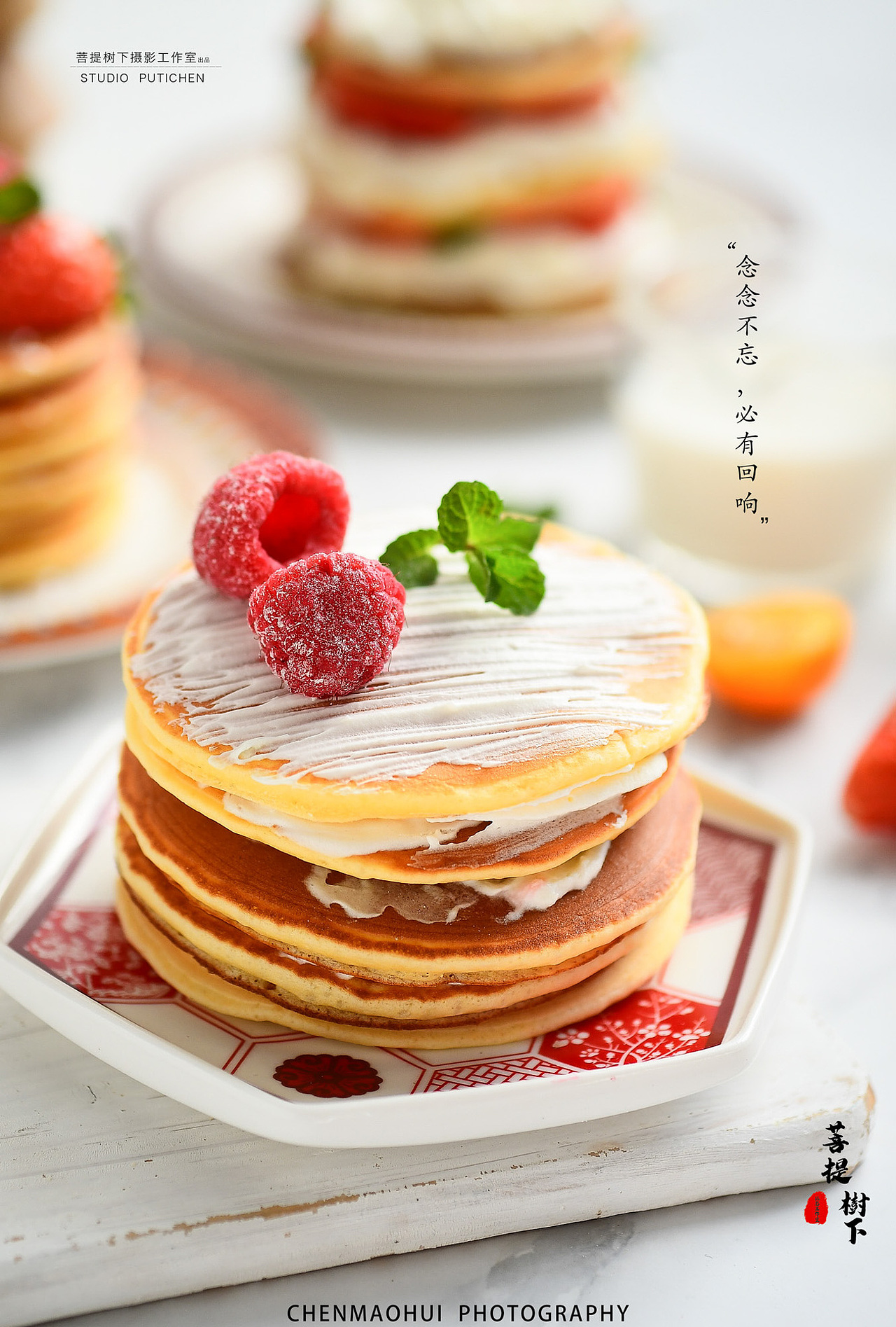 松饼（图ZMjg1NTgxMzM2） - 美食摄影 - 站酷设计师摄影师陈茂辉原创素材 - 站酷ZCOOL