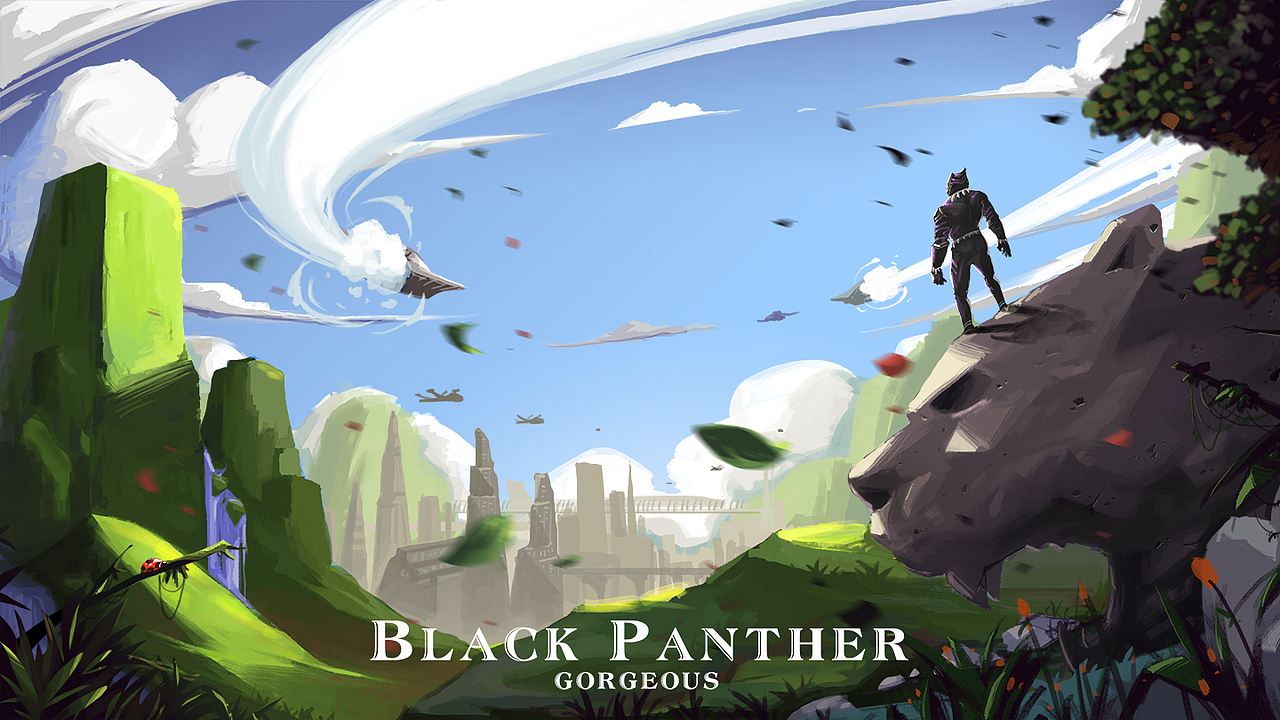 《黑豹》（图ZMTA4MjUwMTQ0） - 创作习作 - 站酷设计师GORGEOUS_高三欠原创素材 - 站酷ZCOOL