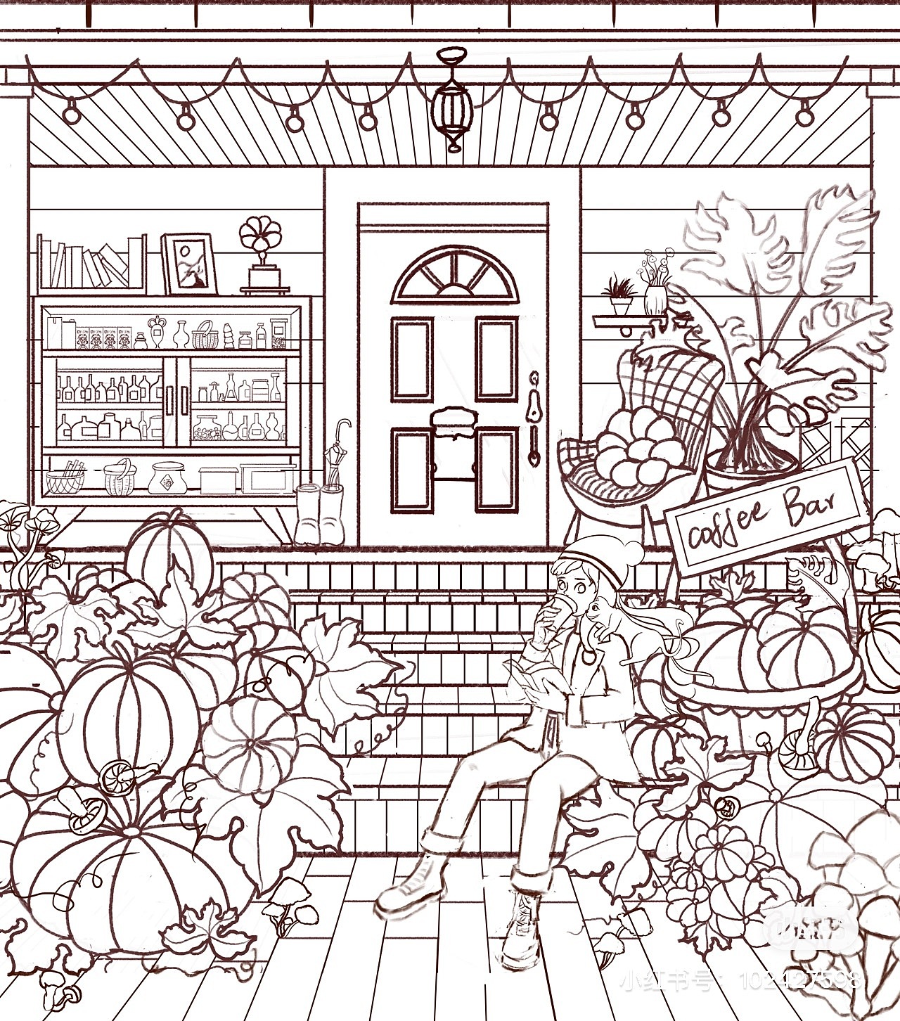 暖冬，大雪（图ZMjc5NjgxNzM2） - 商业插画 - 站酷设计师孙优秀666原创素材 - 站酷ZCOOL