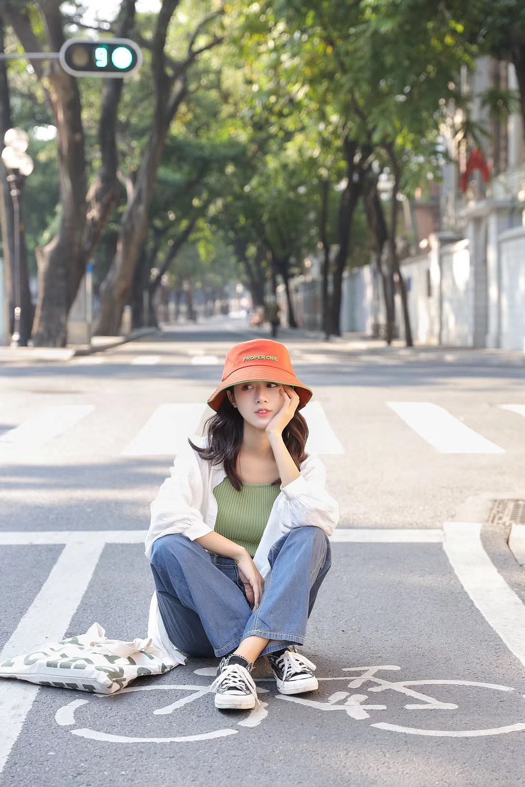 帽子拍摄渔夫帽拍摄鸭舌帽脸盆帽遮阳帽模特拍摄拍照