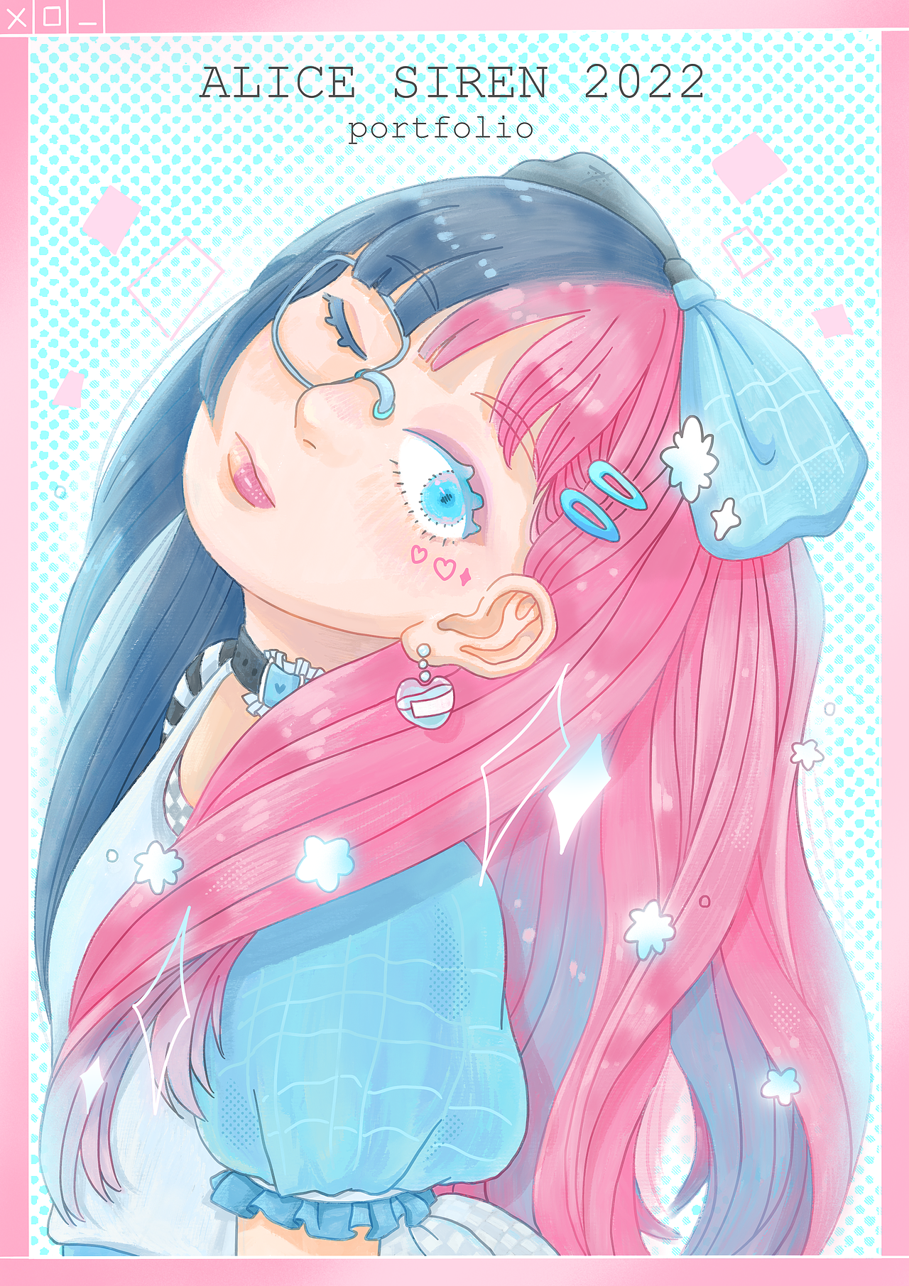 《Alice Siren》作品集用自画像（图ZMjk0ODg4NTAw） - 艺术插画 - 站酷设计师soilen28原创素材 - 站酷ZCOOL