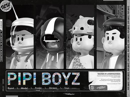 【PIPI BOYZ】IP形象设计