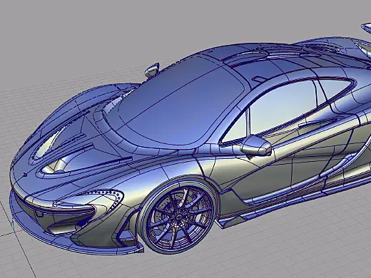 McLaren P1 Alias 建模教程