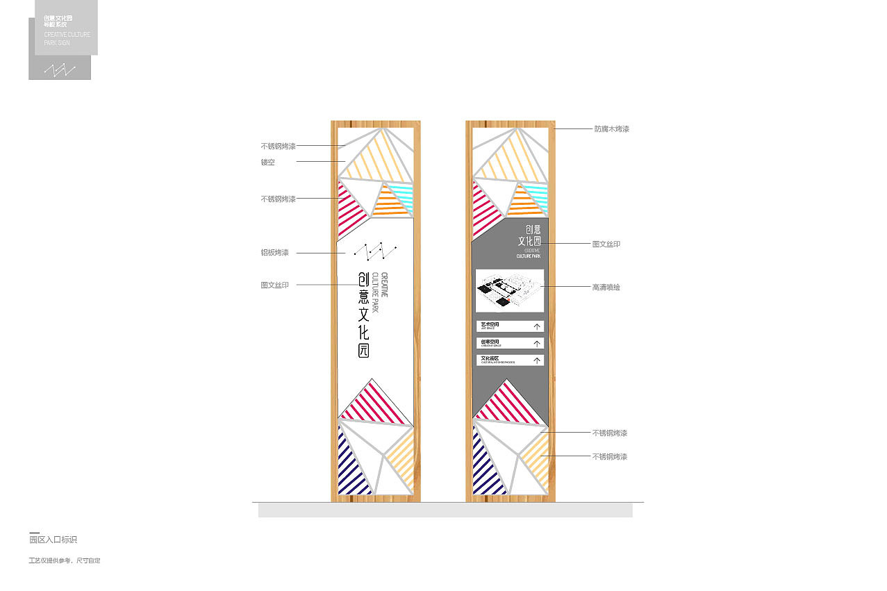创意文化广场导视系统设计方案(图ZMTI2ODIyMzIw) - 商业空间设计 - 站酷设计师必然美享原创素材 - 站酷ZCOOL
