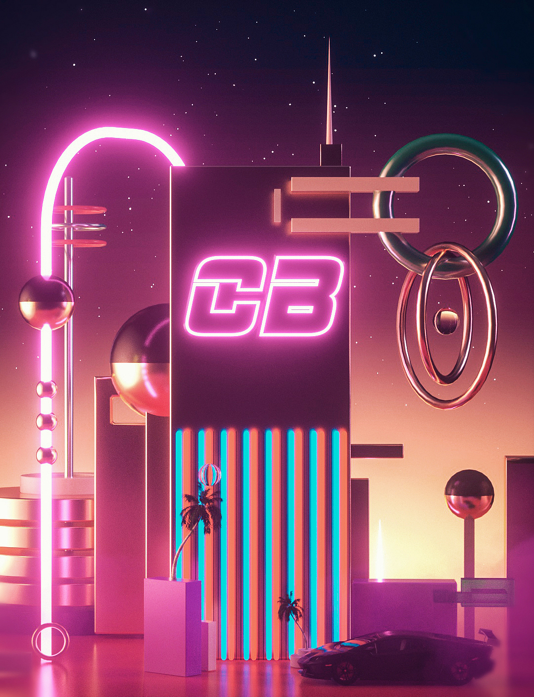 C4D七月渲染合集（图ZMTY5NDQwMTQ4） - 场景 - 站酷设计师糍粑GRC原创素材 - 站酷ZCOOL