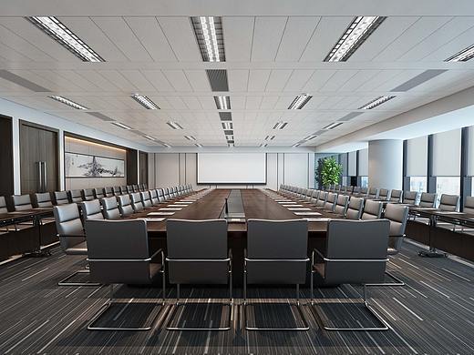 现代办公休闲区