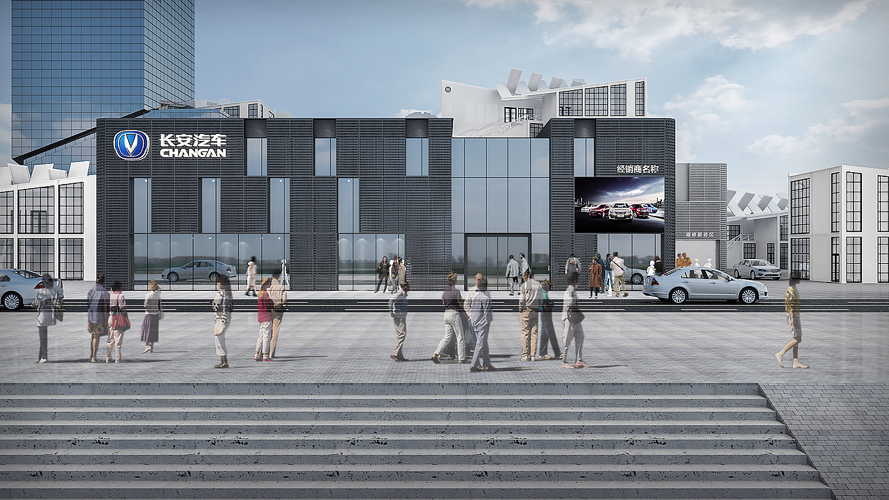 长安汽车2018年店面终端形象设计