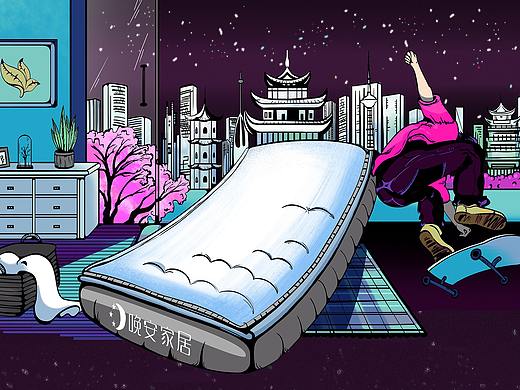 晚安家具床垫
