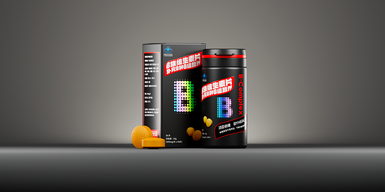 「营养新未来 汤臣倍健幻彩包装」