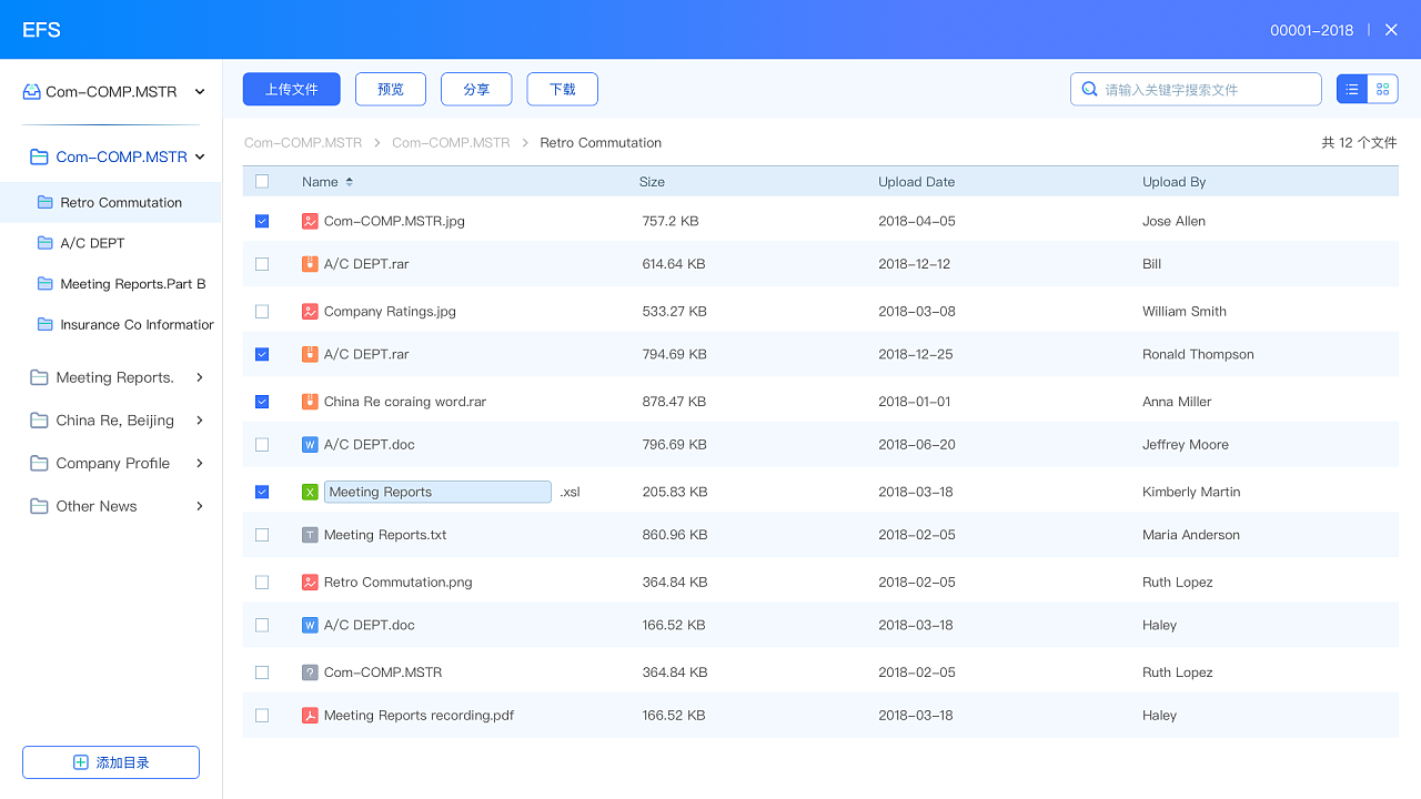 efs文件管理系统