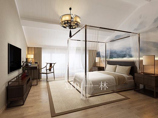 中式原木风（个人主页-ZMzcxOTYyMDQ=） - 家装设计 - 站酷设计师找不着北1原创素材 - 站酷ZCOOL