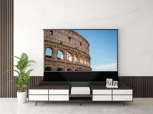 VIVIDSTORM投影屏幕——电动地升黑栅幕（个人主页-ZNDczNjA2MDA=） - 电子产品 - 站酷设计师Peter微微原创素材 - 站酷ZCOOL