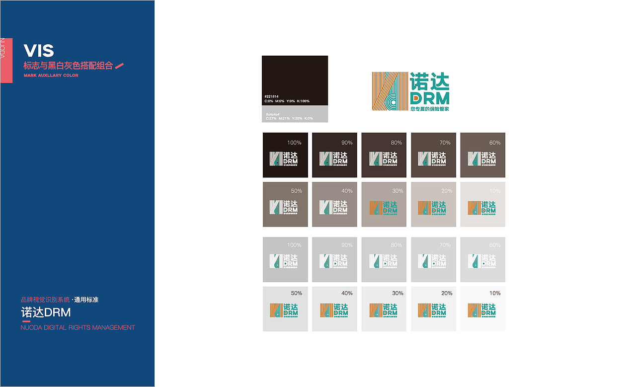 诺达DRM保险管家VIS（图ZMjY5MDE0NTMy） - Logo - 站酷设计师TranTranm原创素材 - 站酷ZCOOL