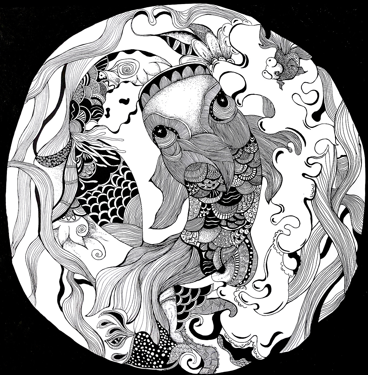 那些年画过的装饰画（图ZMjA0MjE1NzUy） - 图案 - 站酷设计师橘子0702原创素材 - 站酷ZCOOL